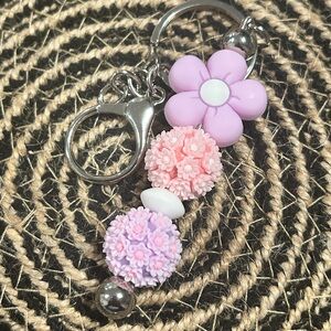 Floral Keychain